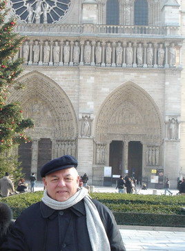 Immagine riferita a: L'incendio della grande Cattedrale di Parigi